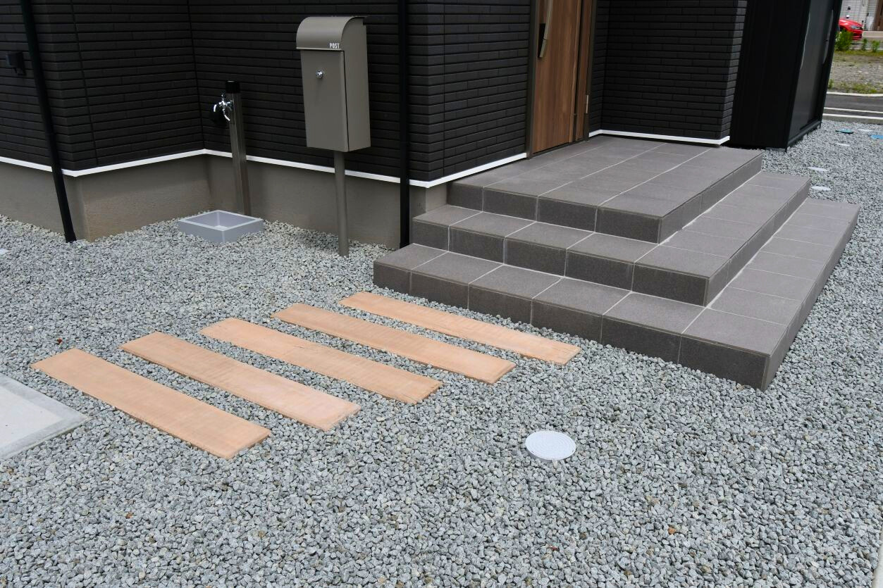 アプローチでデザイン性高める